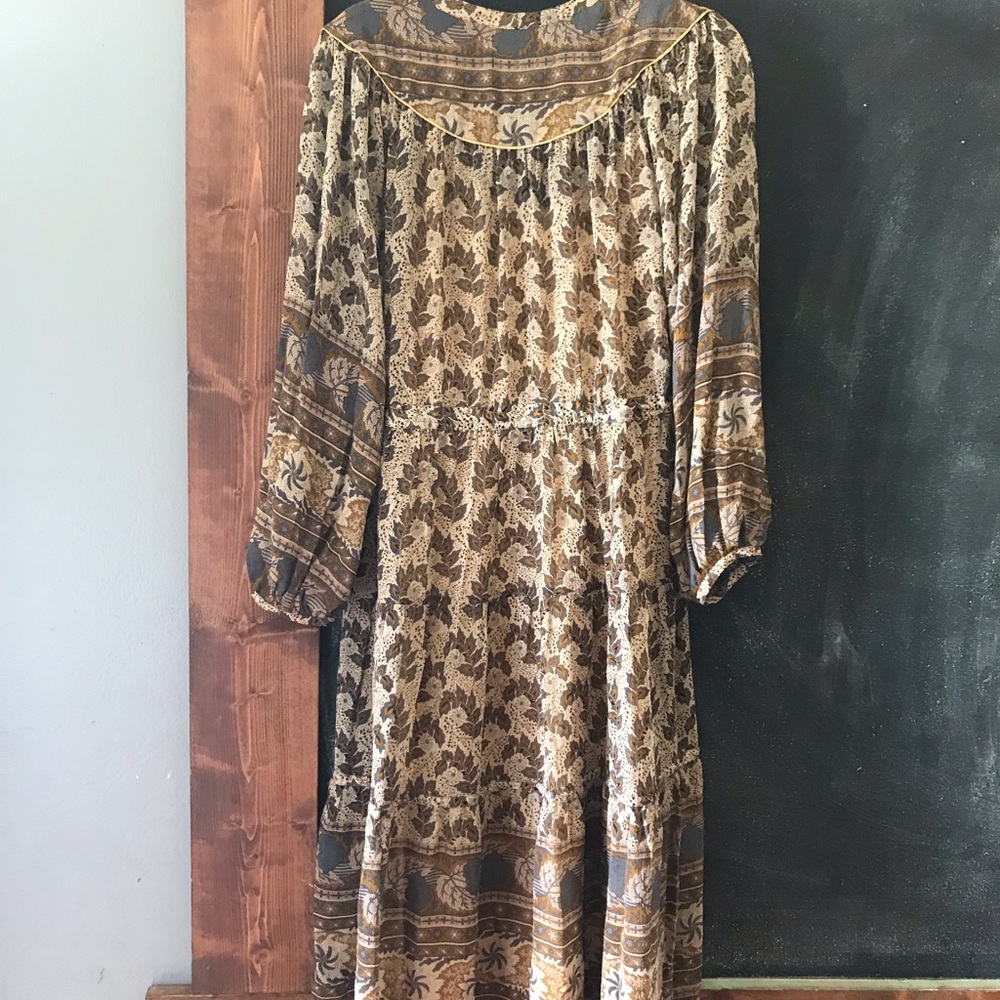 Anthropologie burning torch punta do sol dress - Picture 4 of 6